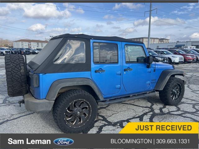 used 2016 Jeep Wrangler Unlimited car, priced at $17,900