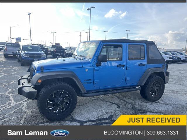 used 2016 Jeep Wrangler Unlimited car, priced at $17,900