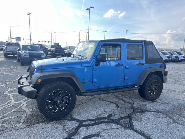 used 2016 Jeep Wrangler Unlimited car, priced at $17,900