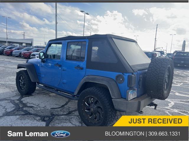 used 2016 Jeep Wrangler Unlimited car, priced at $17,900