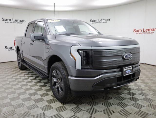 used 2022 Ford F-150 Lightning car, priced at $41,990