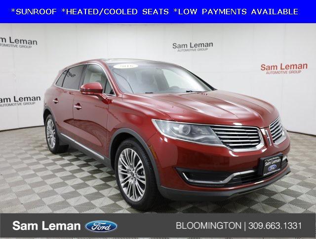 used 2016 Lincoln MKX car, priced at $15,285