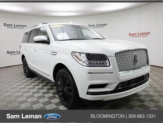 used 2021 Lincoln Navigator car, priced at $50,990