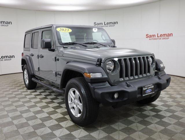 used 2023 Jeep Wrangler car, priced at $30,565