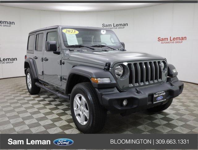 used 2023 Jeep Wrangler car, priced at $30,565