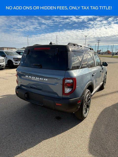 new 2025 Ford Bronco Sport car, priced at $34,500