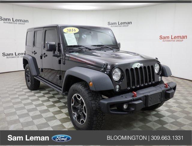 used 2016 Jeep Wrangler Unlimited car, priced at $24,000