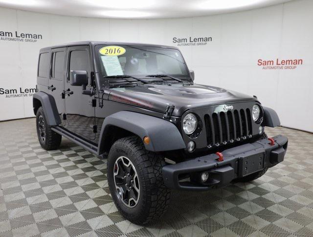 used 2016 Jeep Wrangler Unlimited car, priced at $24,000