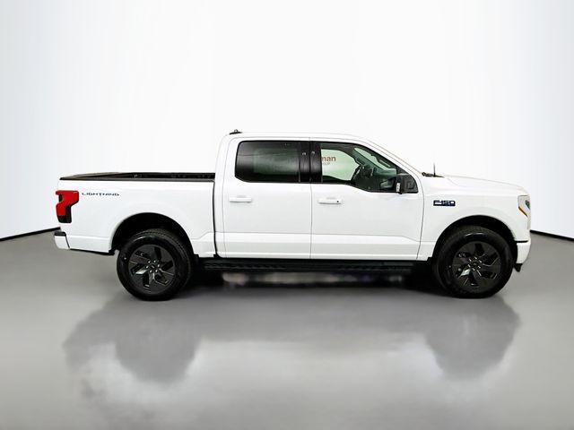 new 2025 Ford F-150 Lightning car, priced at $65,760
