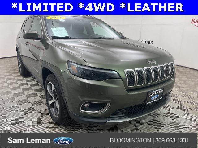 used 2019 Jeep Cherokee car, priced at $15,990