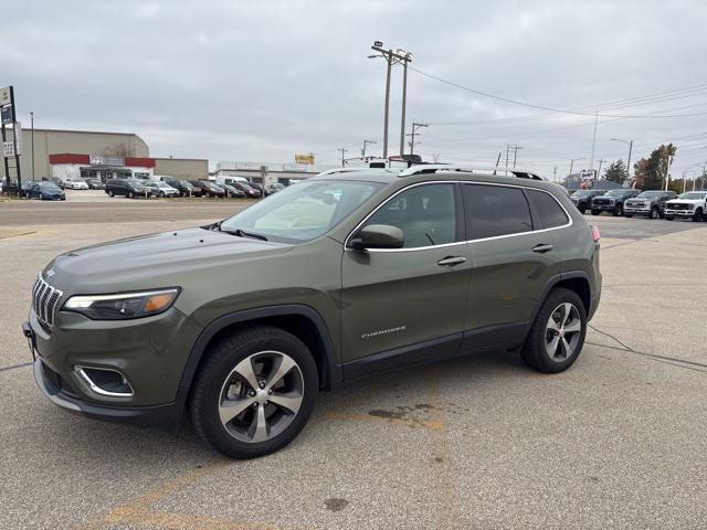 used 2019 Jeep Cherokee car, priced at $17,490