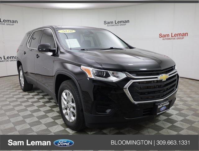 used 2020 Chevrolet Traverse car, priced at $20,990