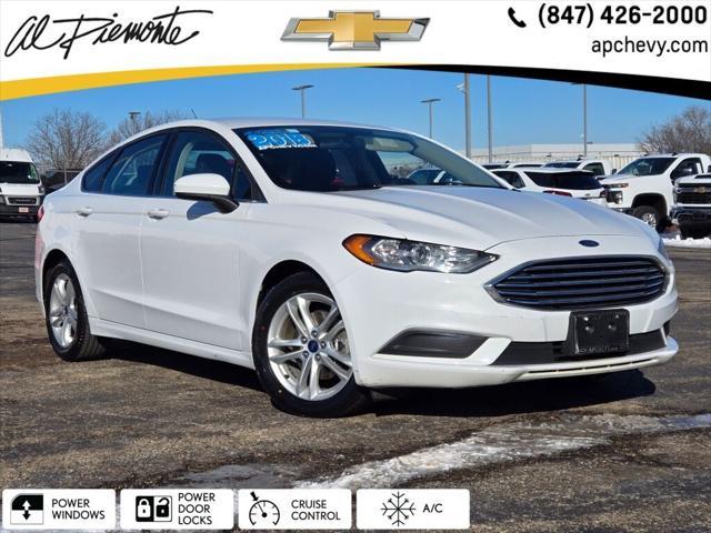 used 2018 Ford Fusion car, priced at $15,900