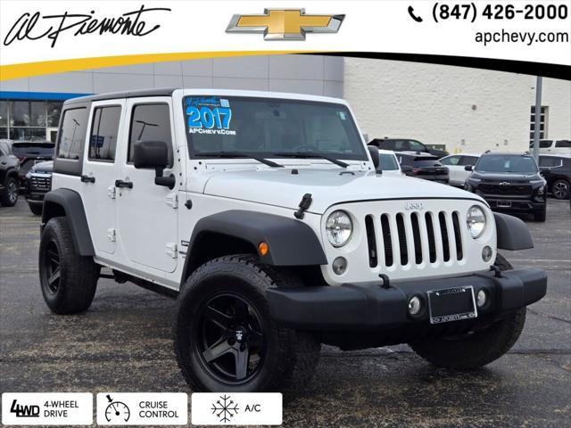 used 2017 Jeep Wrangler Unlimited car, priced at $17,800