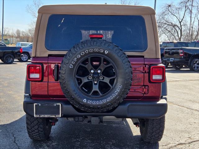 used 2021 Jeep Wrangler car, priced at $31,650