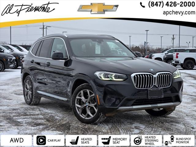 used 2022 BMW X3 car, priced at $31,700