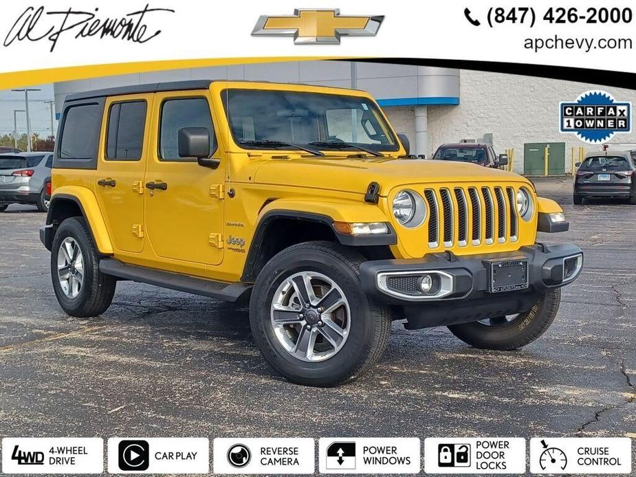 used 2021 Jeep Wrangler Unlimited car, priced at $30,867
