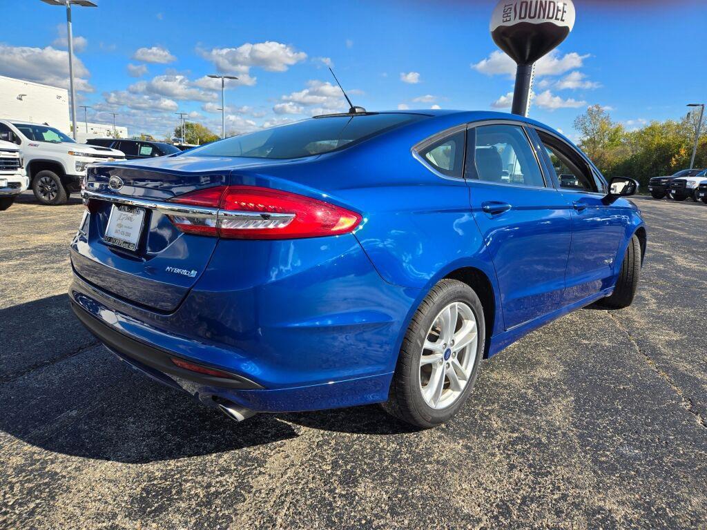 used 2018 Ford Fusion Hybrid car, priced at $14,750