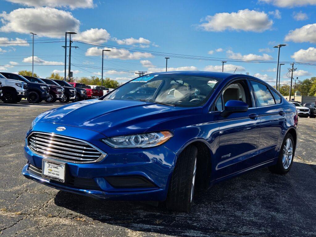used 2018 Ford Fusion Hybrid car, priced at $14,750