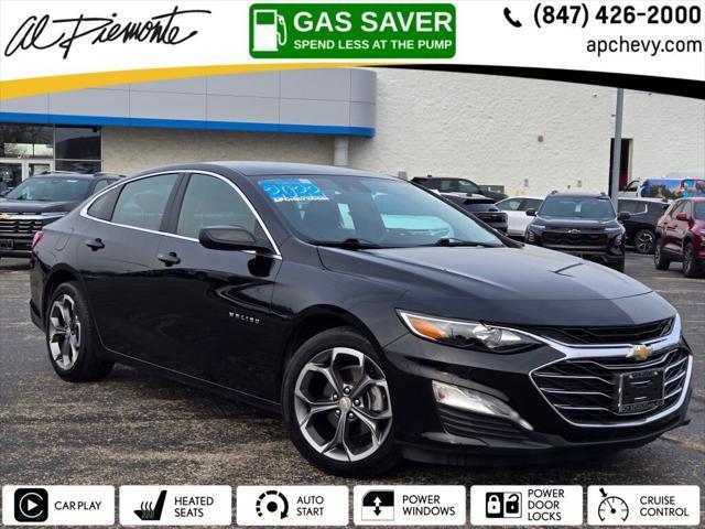 used 2022 Chevrolet Malibu car, priced at $18,500