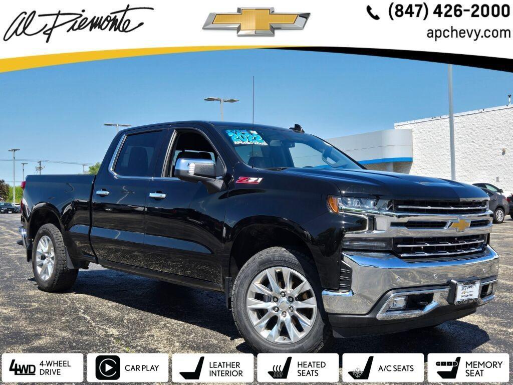 used 2022 Chevrolet Silverado 1500 car, priced at $37,550