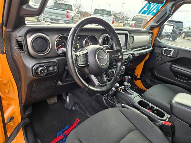 used 2021 Jeep Wrangler car, priced at $22,800