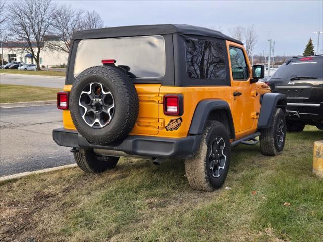 used 2021 Jeep Wrangler car, priced at $23,585