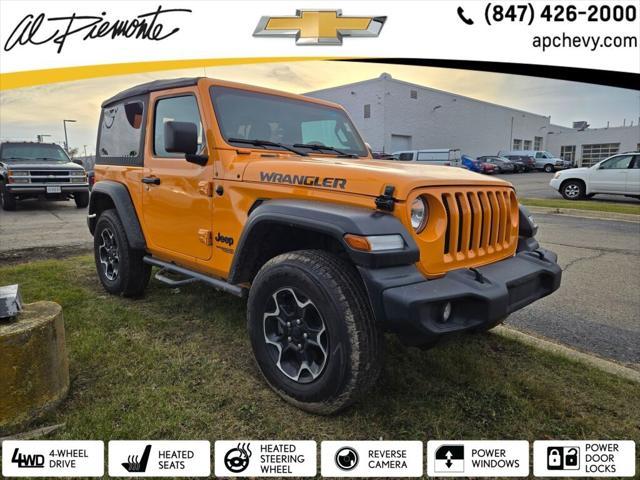 used 2021 Jeep Wrangler car, priced at $23,585