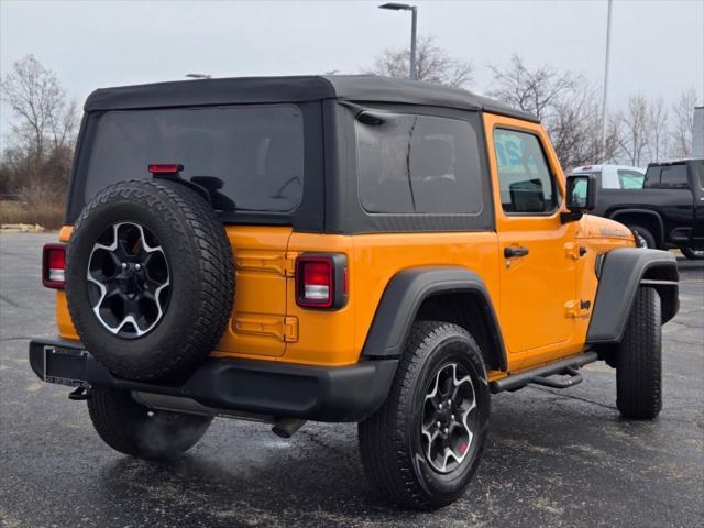 used 2021 Jeep Wrangler car, priced at $22,800