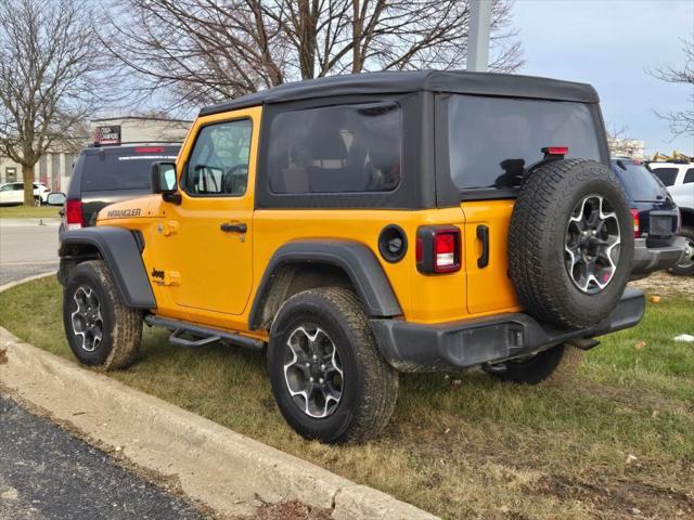 used 2021 Jeep Wrangler car, priced at $23,585