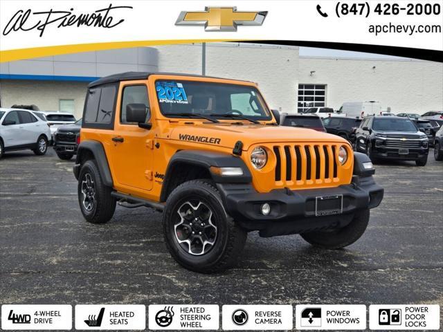 used 2021 Jeep Wrangler car, priced at $22,800