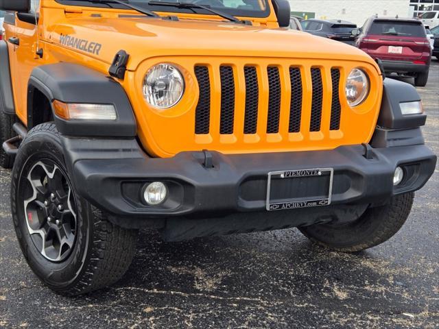 used 2021 Jeep Wrangler car, priced at $22,800