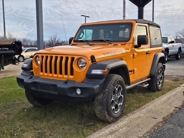 used 2021 Jeep Wrangler car, priced at $23,585