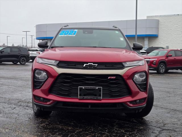 used 2021 Chevrolet TrailBlazer car, priced at $23,200