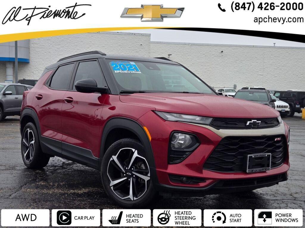 used 2021 Chevrolet TrailBlazer car, priced at $21,450