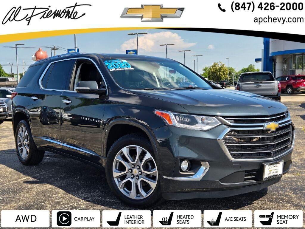 used 2020 Chevrolet Traverse car, priced at $25,350