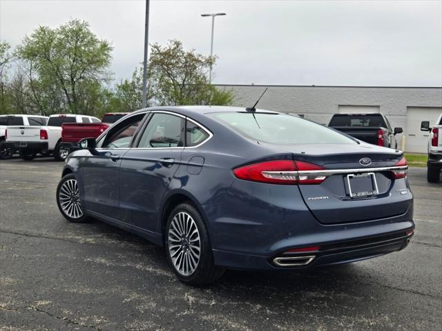 used 2018 Ford Fusion car, priced at $17,550