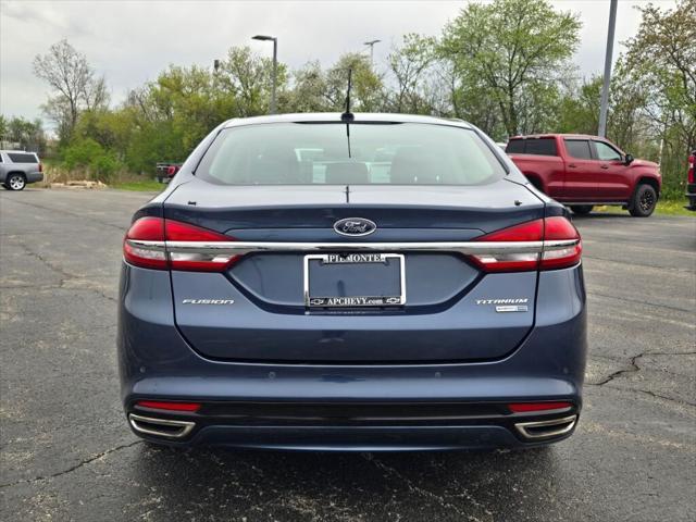 used 2018 Ford Fusion car, priced at $17,550