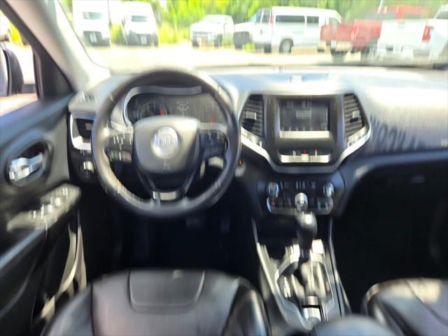 used 2021 Jeep Cherokee car, priced at $17,950
