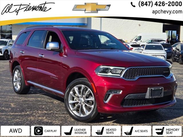 used 2022 Dodge Durango car, priced at $34,500