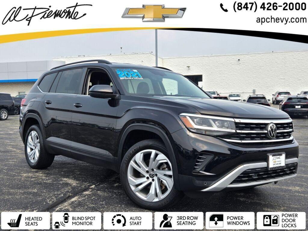 used 2021 Volkswagen Atlas car, priced at $23,650