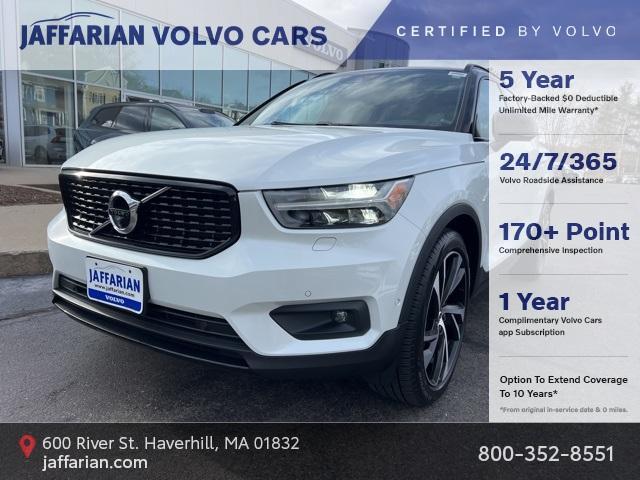 used 2022 Volvo XC40 car, priced at $33,500