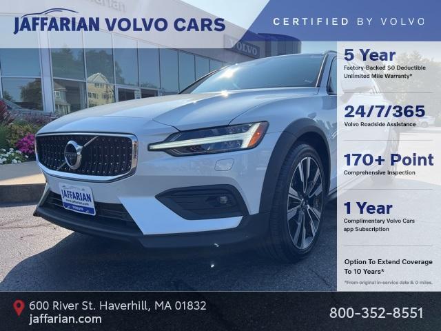 used 2022 Volvo V60 Cross Country car, priced at $37,449