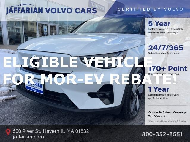 used 2022 Volvo C40 Recharge Pure Electric car, priced at $28,965