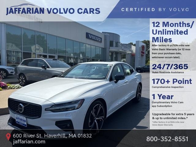 used 2024 Volvo S60 car, priced at $34,500