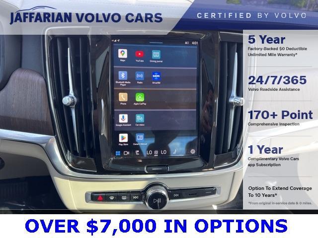 used 2022 Volvo S90 car, priced at $38,249