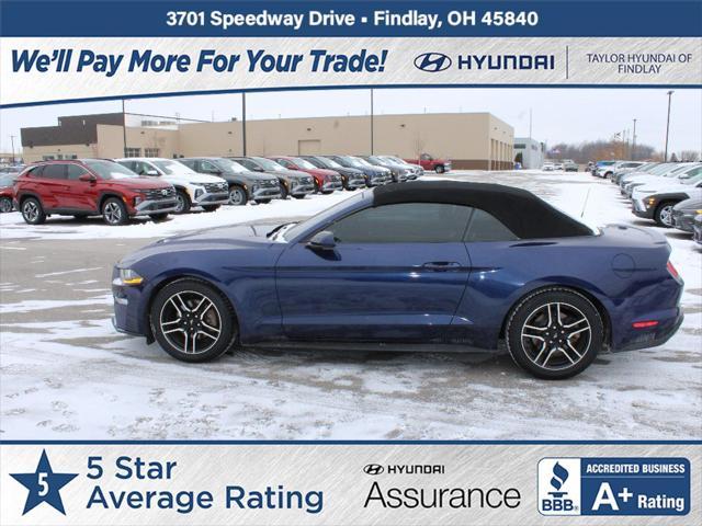 used 2019 Ford Mustang car, priced at $18,995