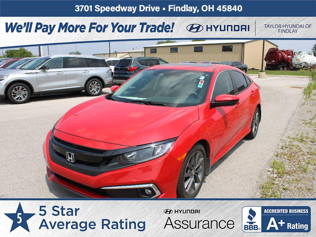 used 2020 Honda Civic car, priced at $19,995