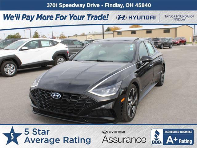 used 2021 Hyundai Sonata car, priced at $18,805