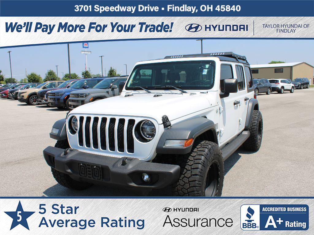 used 2020 Jeep Wrangler Unlimited car, priced at $29,995